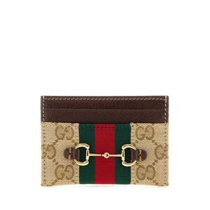 Gucci Women Gg Fabric Card Holder